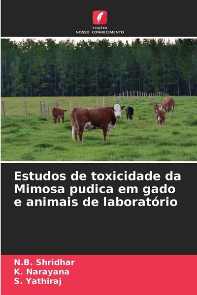 Produktbild: Estudos de toxicidade da Mimosa pudica em gado e animais de laborat&oacute;rio