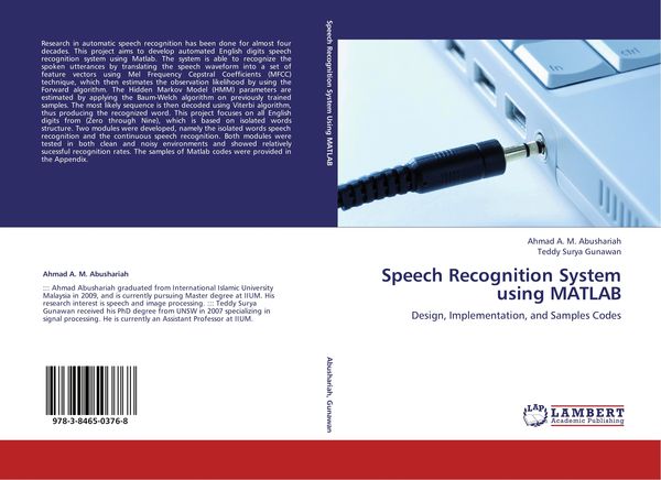 Produktbild: Speech Recognition System using MATLAB