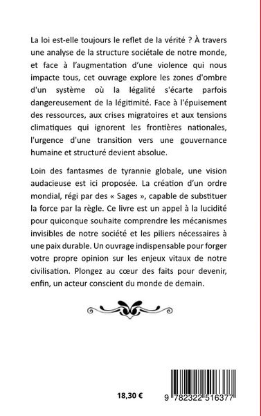 Produktbild: Justice: L'Int&eacute;r&ecirc;t d'un Ordre Mondial