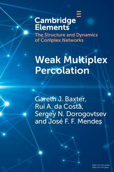 Produktbild: Weak Multiplex Percolation