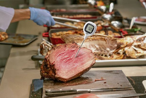 Produktbild: VOLTCRAFT DET4R Einstichthermometer Messbereich Temperatur -20 bis 250 &deg;C F&uuml;hler-Typ NTC Kontaktmessung