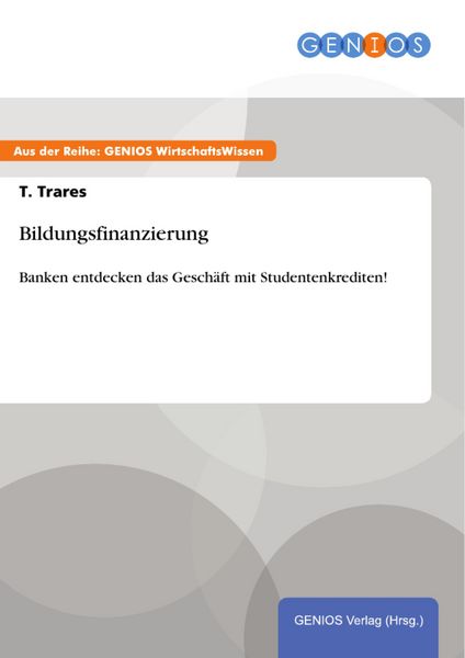 Produktbild: Bildungsfinanzierung