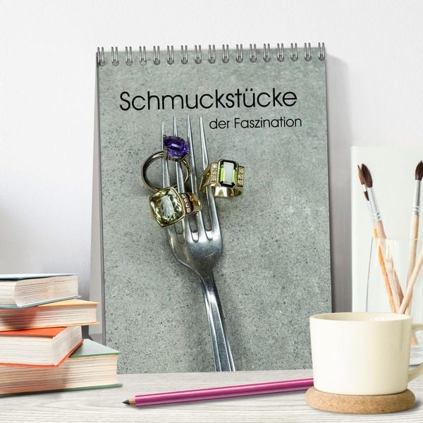 Produktbild: Schmuckst&uuml;cke der Faszination (Tischkalender 2026 DIN A5 hoch), CALVENDO Monatskalender