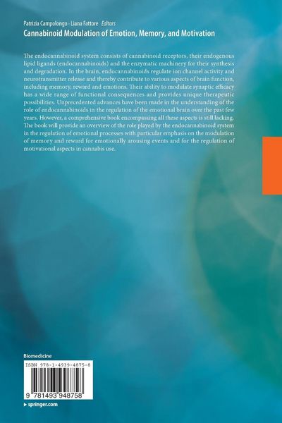 Produktbild: Cannabinoid Modulation of Emotion, Memory, and Motivation