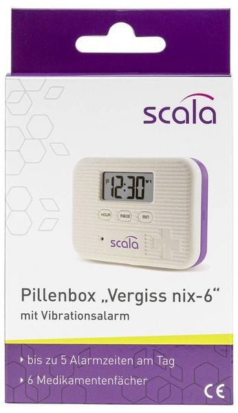 Produktbild: Scala Pillenbox \"Vergiss nix\" - 6 20822