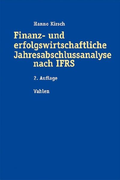 Produktbild: Finanz- und erfolgswirtschaftliche Jahresabschlussanalyse nach IFRS