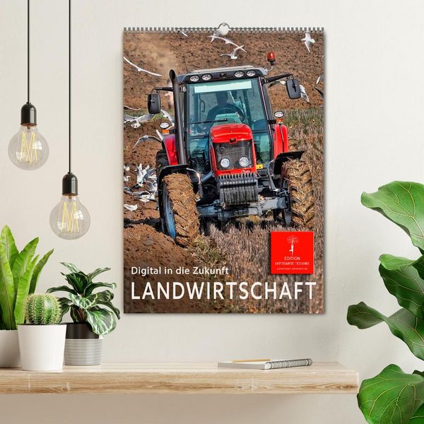 Produktbild: Landwirtschaft - digital in die Zukunft (Wandkalender 2026 DIN A2 hoch), CALVENDO Monatskalender