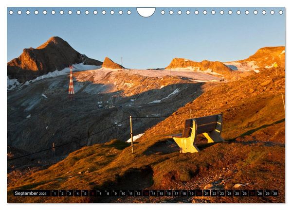 Produktbild: Das Kitzsteinhorn (Wandkalender 2026 DIN A4 quer), CALVENDO Monatskalender