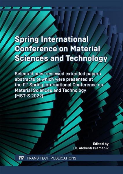 Produktbild: Spring International Conference on Material Sciences and Technology