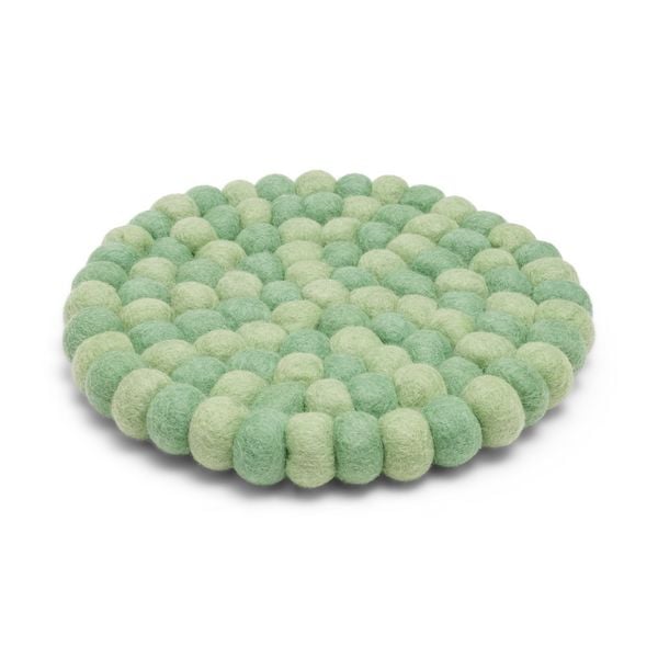 Produktbild: Filzuntersetzer Dots "Salbei"