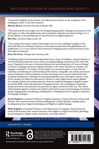 Produktbild: Linguistic Identities in the Arab Gulf States