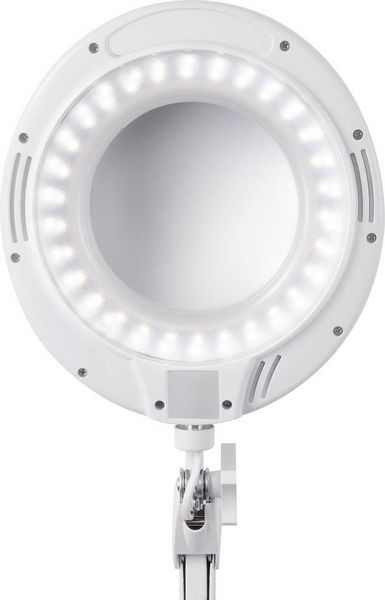 Produktbild: TOOLCRAFT TO-7567479 730lm 127mm (5 Zoll) Dimmbare LED-Lupenleuchte mit Klemme 8D 3X Vergr&ouml;&szlig;erungsfaktor=3.0 x 12.7cm 2021 Ener
