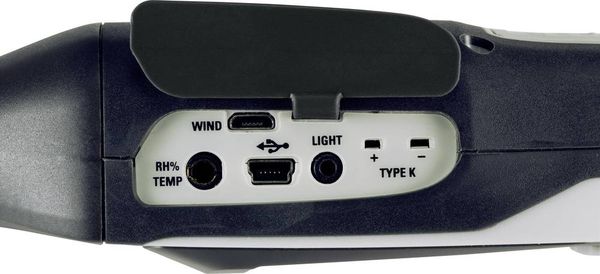 Produktbild: VOLTCRAFT UM5/1 200 Temperaturadapter -200 - 1372 &deg;C F&uuml;hler-Typ K Multifunktions-Umweltmessger&auml;t 5in1