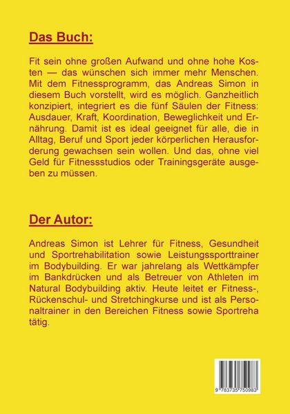 Produktbild: Training ohne Ger&auml;te