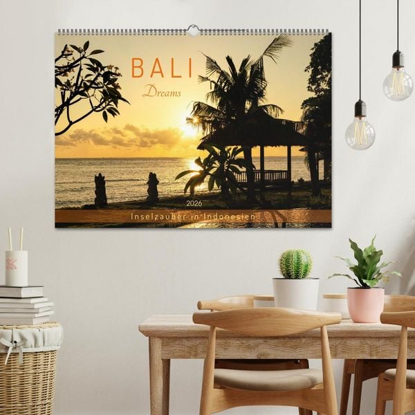 Produktbild: Bali Dreams - Inselzauber in Indonesien (Wandkalender 2026 DIN A2 quer), CALVENDO Monatskalender