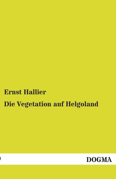 Produktbild: Die Vegetation auf Helgoland