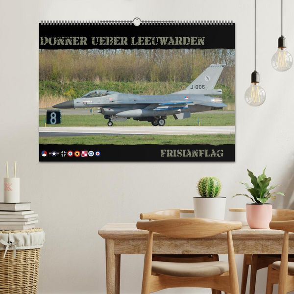 Produktbild: Donner ueber Leeuwarden (Wandkalender 2026 DIN A2 quer), CALVENDO Monatskalender