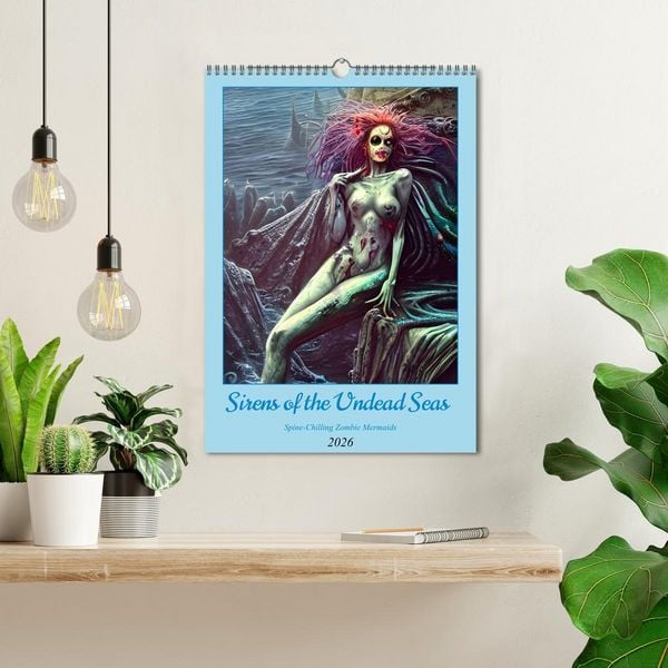 Produktbild: Sirens of the Undead Seas (Wall Calendar 2026 DIN A3 portrait), CALVENDO 12 Month Wall Calendar