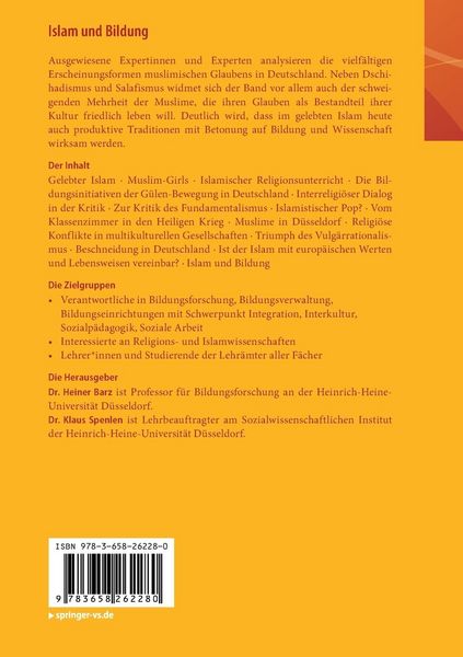 Produktbild: Islam und Bildung