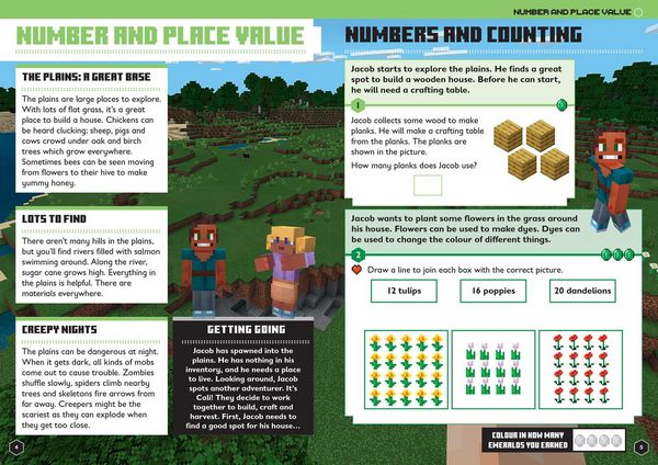 Produktbild: Minecraft Maths Ages 5-6