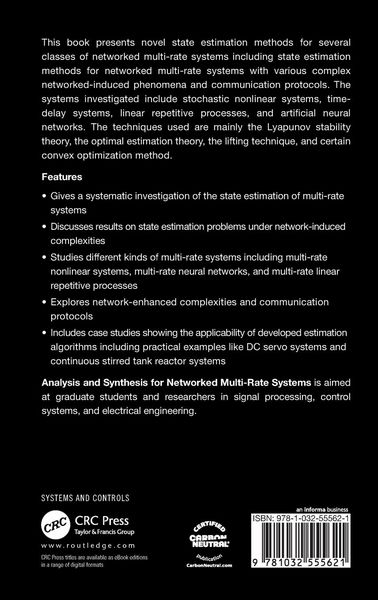 Produktbild: Analysis and Synthesis for Networked Multi-Rate Systems