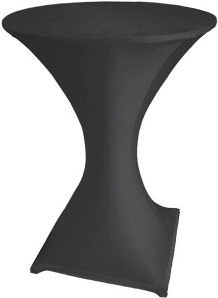 Produktbild: Perel Standing table cover Stehtisch&uuml;berzug Schwarz FP201