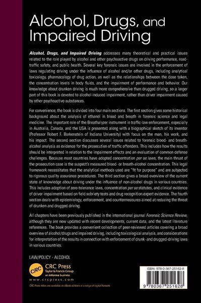 Produktbild: Alcohol, Drugs, and Impaired Driving