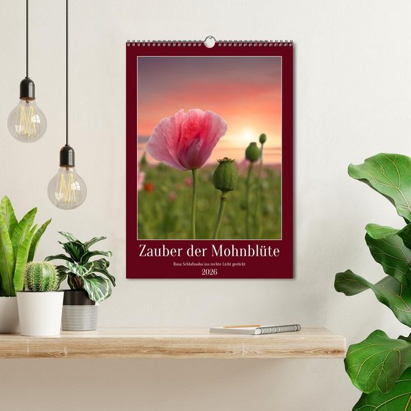 Produktbild: Zauber der Mohnbl&uuml;te (Wandkalender 2026 DIN A3 hoch), CALVENDO Monatskalender