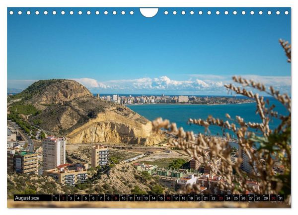 Produktbild: ALICANTE INSIDE - Monatskalender &uuml;ber die Stadt Alicante (Wandkalender 2026 DIN A4 quer), CALVENDO Monatskalender