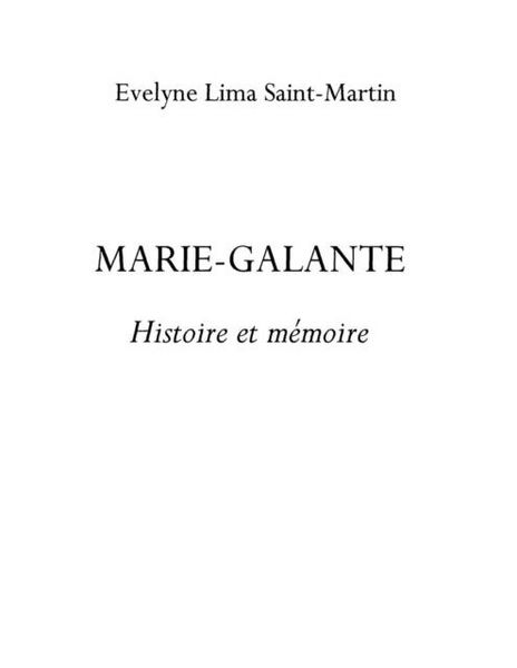 Produktbild: Marie-Galante