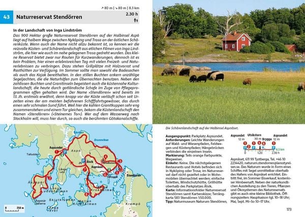 Produktbild: ROTHER Wanderf&uuml;hrer Schweden: Der S&uuml;den. 60 Touren von Sk&aring;ne, Sm&aring;land und V&auml;rmland &uuml;ber Stockholm bis Dalarna