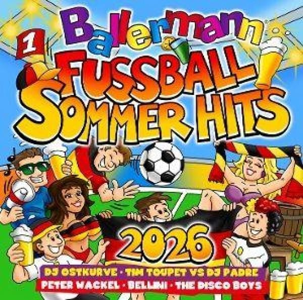 Ballermann Fussball Sommer Hits 2026 - Various, CD