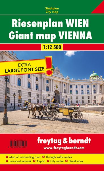 Produktbild: Wien 1 : 12 500 Riesenplan
