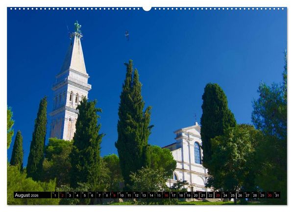 Produktbild: Rund um Rovinj (hochwertiger Premium Wandkalender 2026 DIN A2 quer), Kunstdruck in Hochglanz