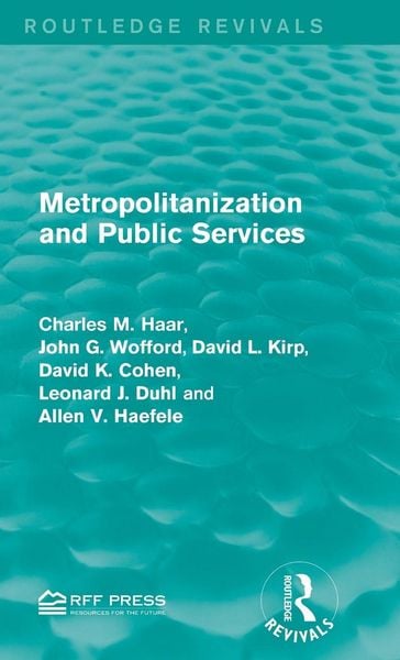 Produktbild: Metropolitanization and Public Services