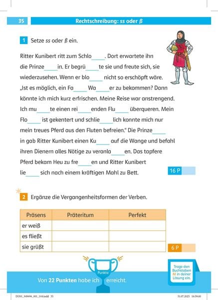 Produktbild: Deutsch-Testblock So gut bin ich! 4. Klasse