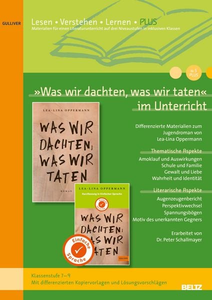 Produktbild: &raquo;Was wir dachten, was wir taten&laquo; im Unterricht PLUS