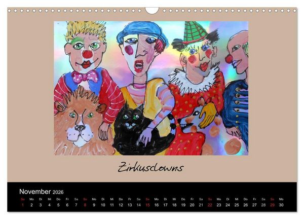 Produktbild: Lebensfreude 2026 (Wandkalender 2026 DIN A3 quer), CALVENDO Monatskalender