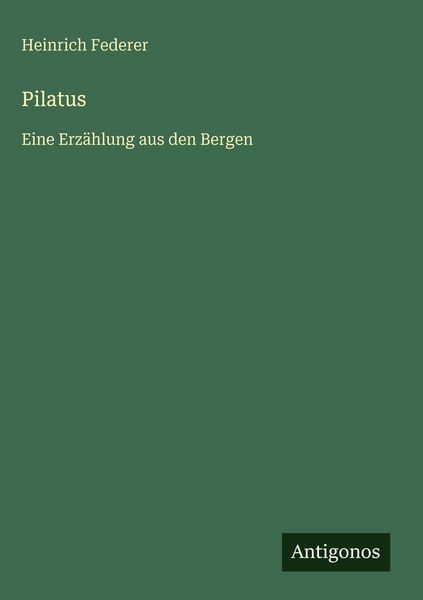 Produktbild: Pilatus