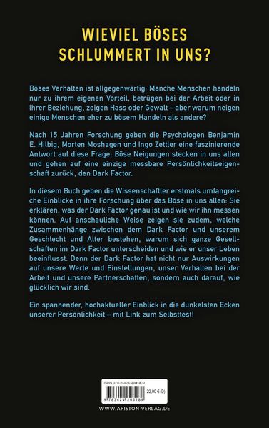 Produktbild: Dark Factor - die Essenz des B&ouml;sen in uns