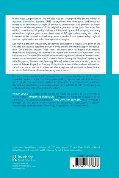 Produktbild: Regional Innovation Systems