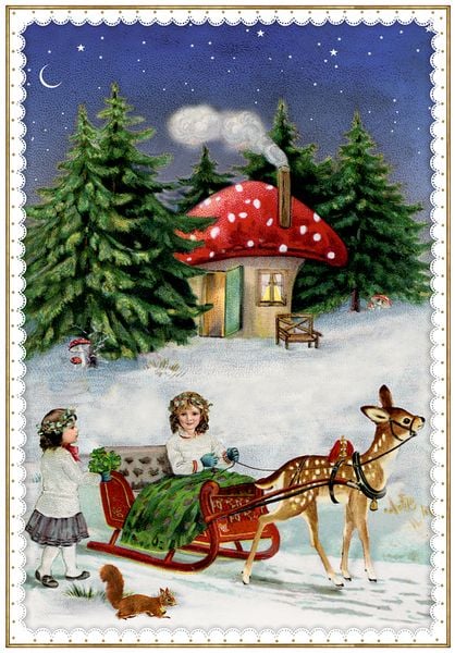 Produktbild: Mini-Adventskalender-Sortiment - Nostalgische Adventspost