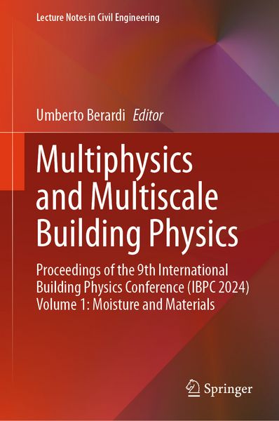 Produktbild: Multiphysics and Multiscale Building Physics