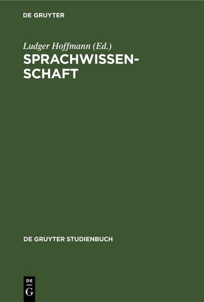 Produktbild: Sprachwissenschaft