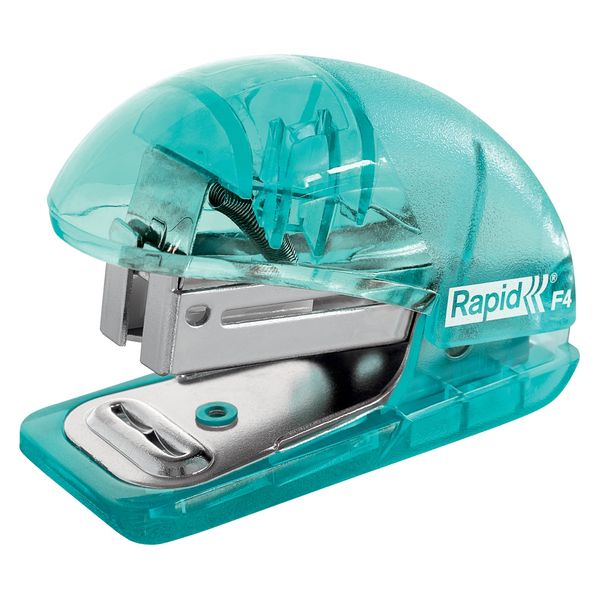 Produktbild: LEITZ Heftger&auml;t Rapid F4 Colour'Breeze bis 10 Blatt transparent blau