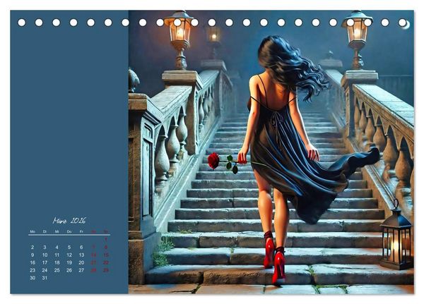 Produktbild: Stilvoll - Das kleine Schwarze (Tischkalender 2026 DIN A5 quer), CALVENDO Monatskalender