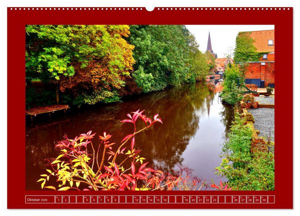 Produktbild: 625 Jahre Otterndorf - Gr&uuml;ne Stadt am Meer (Wandkalender 2026 DIN A2 quer), CALVENDO Monatskalender