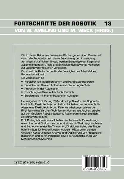 Produktbild: Selbsteinstellende, Modellgest&uuml;tzte Regelung Eines Industrieroboters