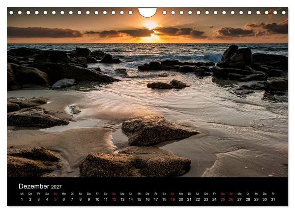 Produktbild: Faszination Meer und Wolken (Wandkalender 2027 DIN A4 quer), CALVENDO Monatskalender