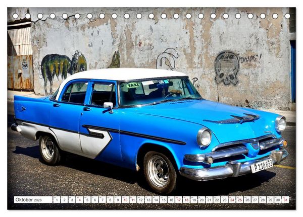 Produktbild: DODGE '55 (Tischkalender 2026 DIN A5 quer), CALVENDO Monatskalender